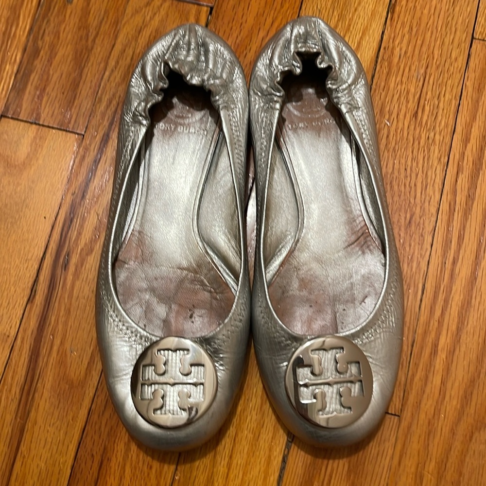 Tory Burch sliver flats